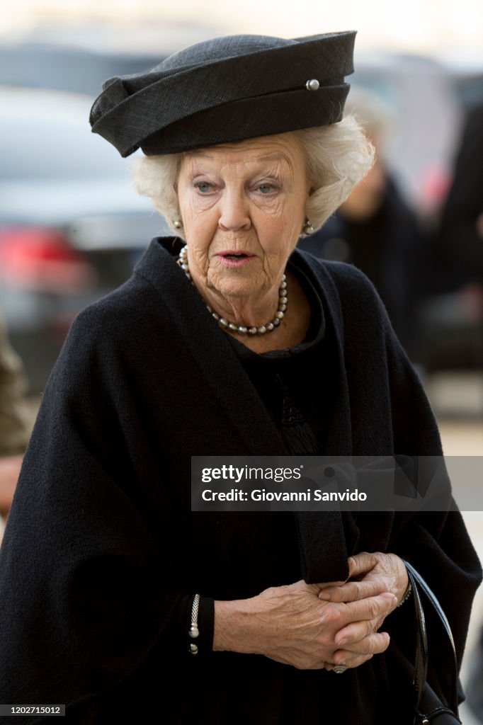 Funeral For Pilar de Borbon