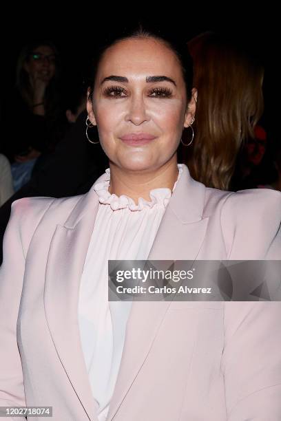 Designer Vicky Martin Berrocal attends Roberto Diz fashion show during the Merecedes Benz Fashion Week Autum/Winter 2020-21 at Ifema on January 29,...