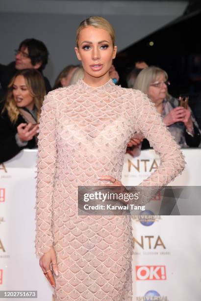 Olivia Attwood attends the National Television Awards 2020 at The O2 Arena on January 28, 2020 in London, England.