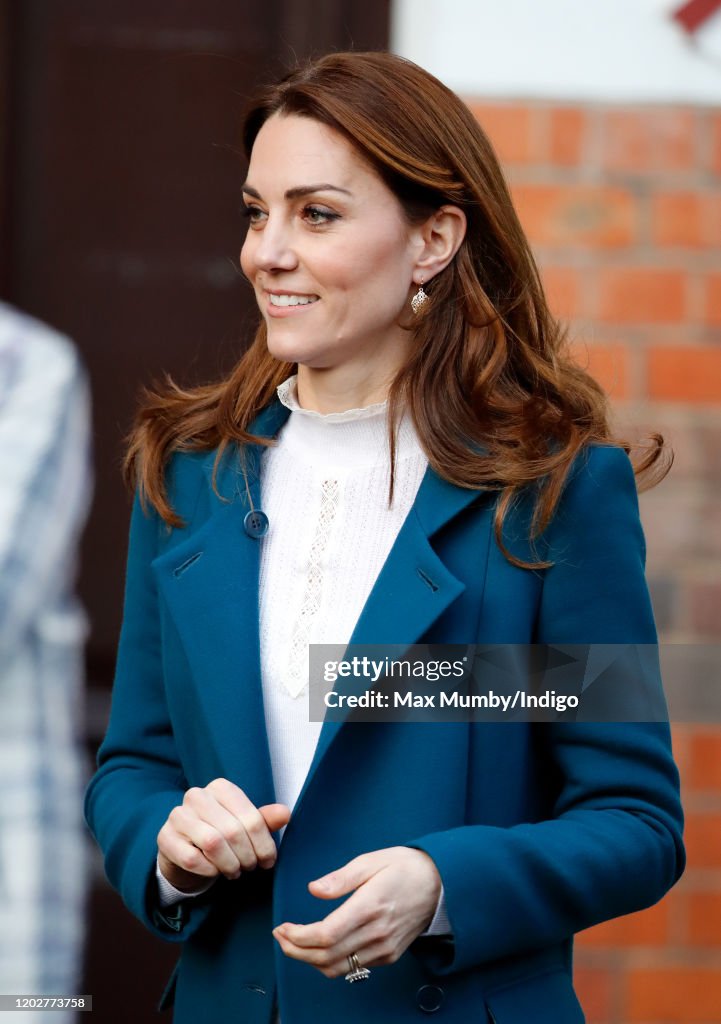 The Duchess Of Cambridge Visits LEYF Stockwell Gardens Nursery & Pre-School