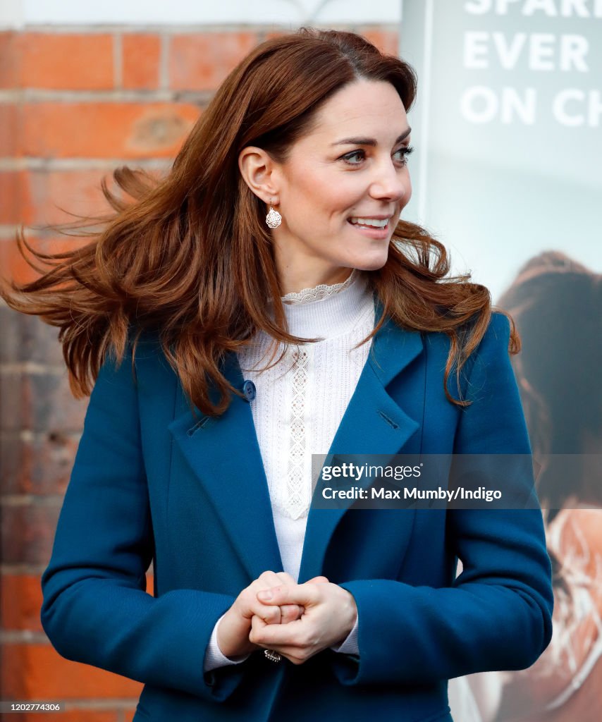 The Duchess Of Cambridge Visits LEYF Stockwell Gardens Nursery & Pre-School