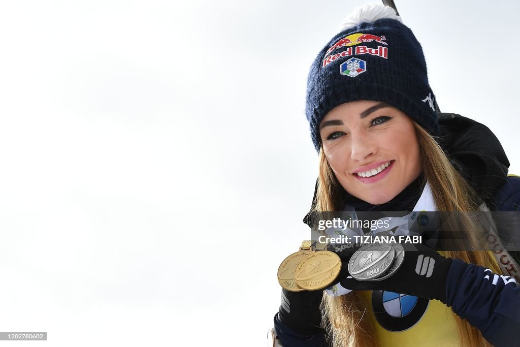 BIATHLON-WC-ITA-WOMEN-12.5KM-MASS START-PODIUM