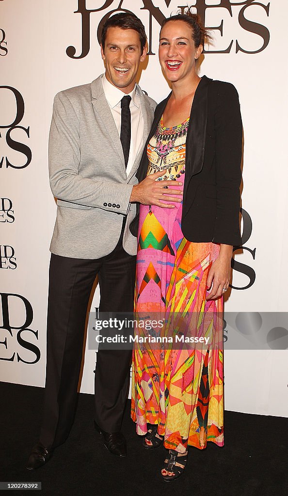 David Jones Spring/Summer 2011 Season Launch - Arrivals & Reception
