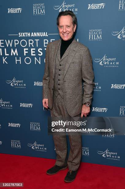 Richard E. Grant attends the Newport Beach Film Festival UK Honours 2020 at The Langham Hotel on January 29, 2020 in London, England.