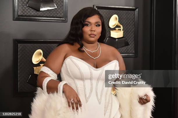 Lizzo attends the 62nd Annual Grammy Awards at Staples Center on January 26, 2020 in Los Angeles, CA.