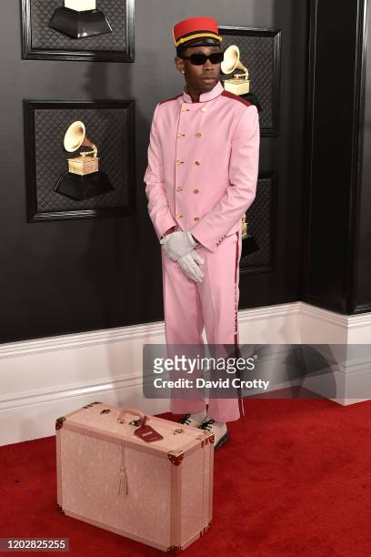 Tyler The Creator attends the 62nd Annual Grammy Awards at Staples Center on January 26, 2020 in Los Angeles, CA.