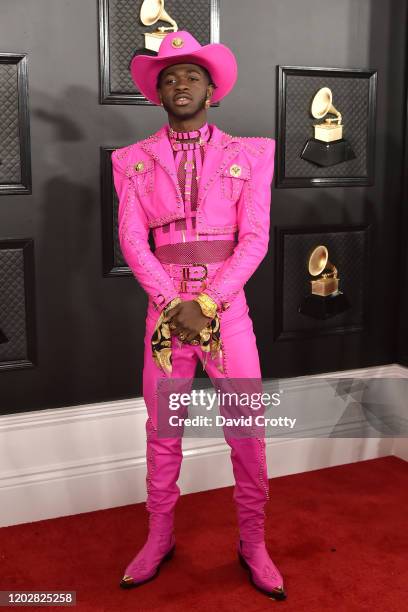 Lil Nas X attends the 62nd Annual Grammy Awards at Staples Center on January 26, 2020 in Los Angeles, CA.