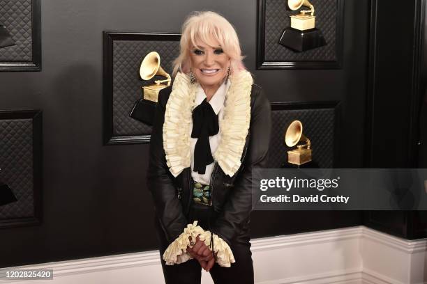 Tanya Tucker attends the 62nd Annual Grammy Awards at Staples Center on January 26, 2020 in Los Angeles, CA.