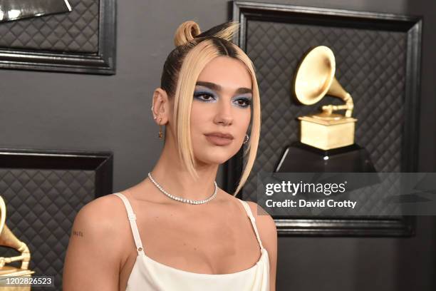 Dua Lipa attends the 62nd Annual Grammy Awards at Staples Center on January 26, 2020 in Los Angeles, CA.