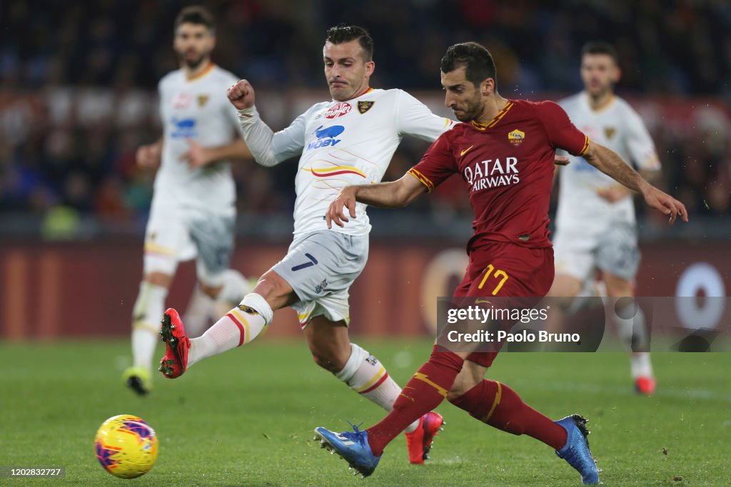 AS Roma v US Lecce - Serie A