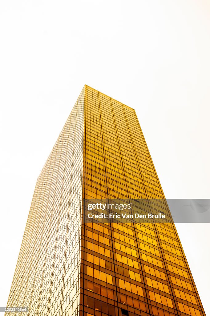 Gold office building