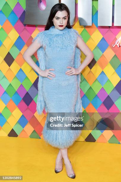 Charlie Howard attends the "Birds of Prey: And the Fantabulous Emancipation Of One Harley Quinn" World Premiere at the BFI IMAX on January 29, 2020...