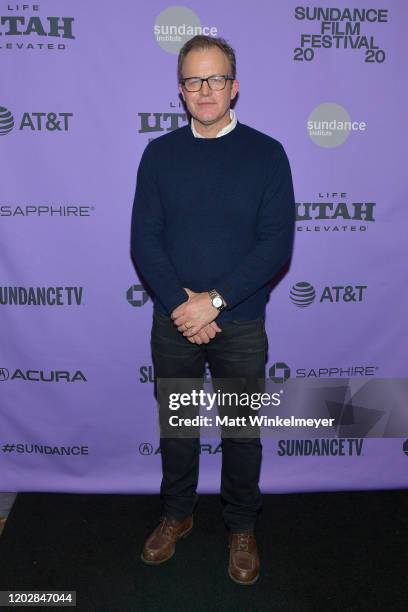 Director/Writer Tom McCarthy attends the 2020 Sundance Film Festival "Timmy Failure: Mistakes Were Made" Premiere at Prospector Square Theatre on...