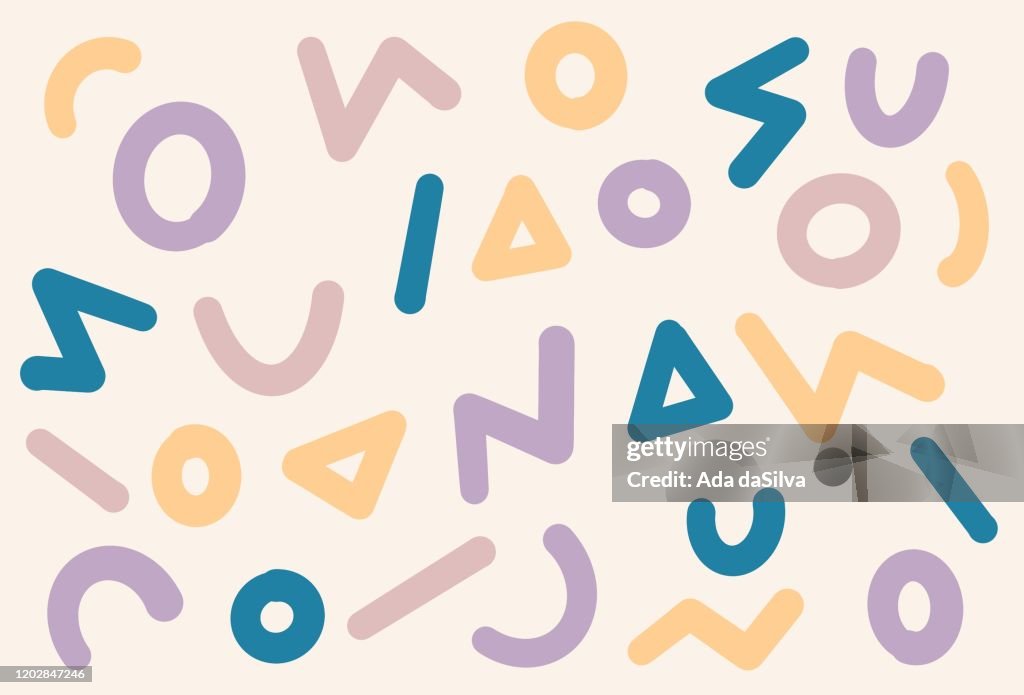 Handmade Line Hand Made Line Patterns High-Res Vector Graphic - Getty Images