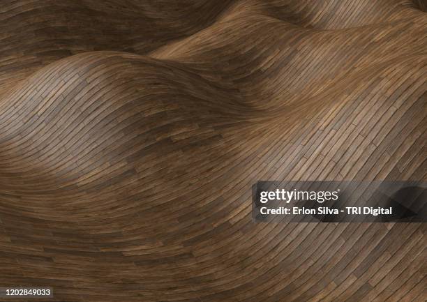 field of hardwood floor for architecture background - arquitectura fotografías e imágenes de stock