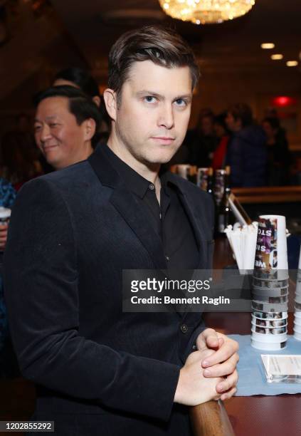 Colin Jost attends the Lincoln Center American Songbook Gala honoring Bonnie Hammer at Broadway Theatre on January 29, 2020 in New York City.