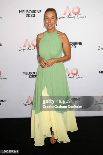 Catriona Rowntree attends the AO Inspirational Series Lunch during the Australian Open 2020 at The Glasshouse at Melbourne Park on January 30, 2020...