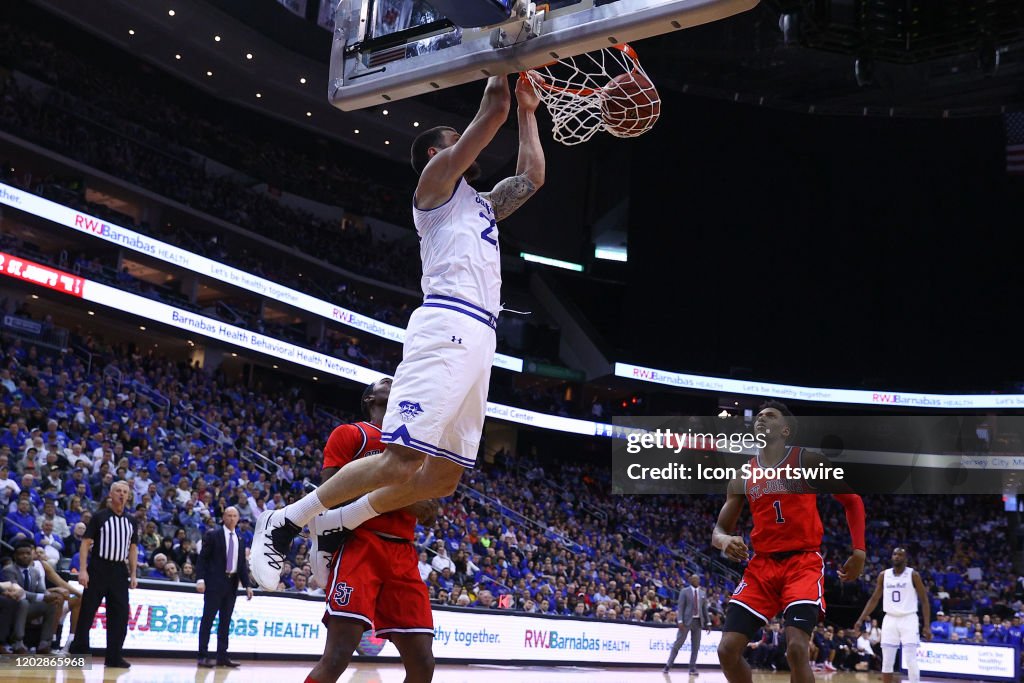 COLLEGE BASKETBALL: FEB 23 St John's at Seton Hall