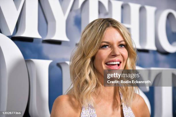 Kaitlin Olson attends the Premiere of Apple TV+'s "Mythic Quest: Raven's Banquet" at The Cinerama Dome on January 29, 2020 in Los Angeles, California.