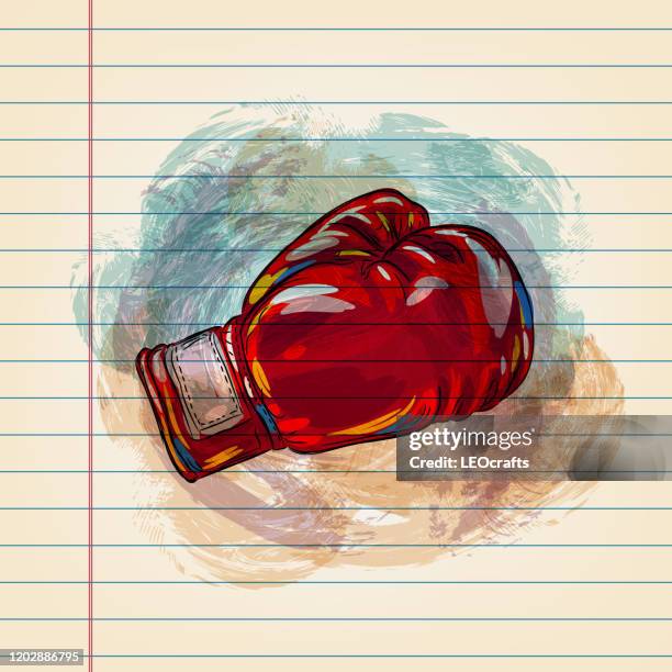 Paper Boxing Golves 30 Boxing Glove Punching Through Paper Stock Photos, High-Res Pictures ...