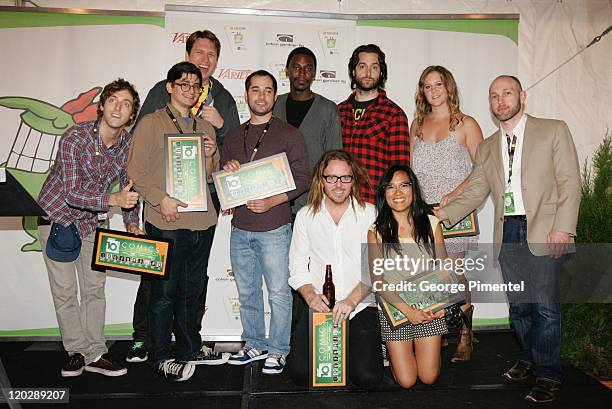 Thomas Middleditch, Josh Fadem, Pete Holmes, Harris Wittel, Jerrod Carmichael, Chris D'Elia, Amy Schumer, Jeff Cohembis, Tim Minchin and Ali Wong...