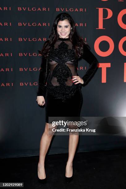 Tanja Tischewitsch at the "Unapologetic Night" by BVLGARI x Constantin Film at BVLGARI CLVB on February 23, 2020 in Berlin, Germany.