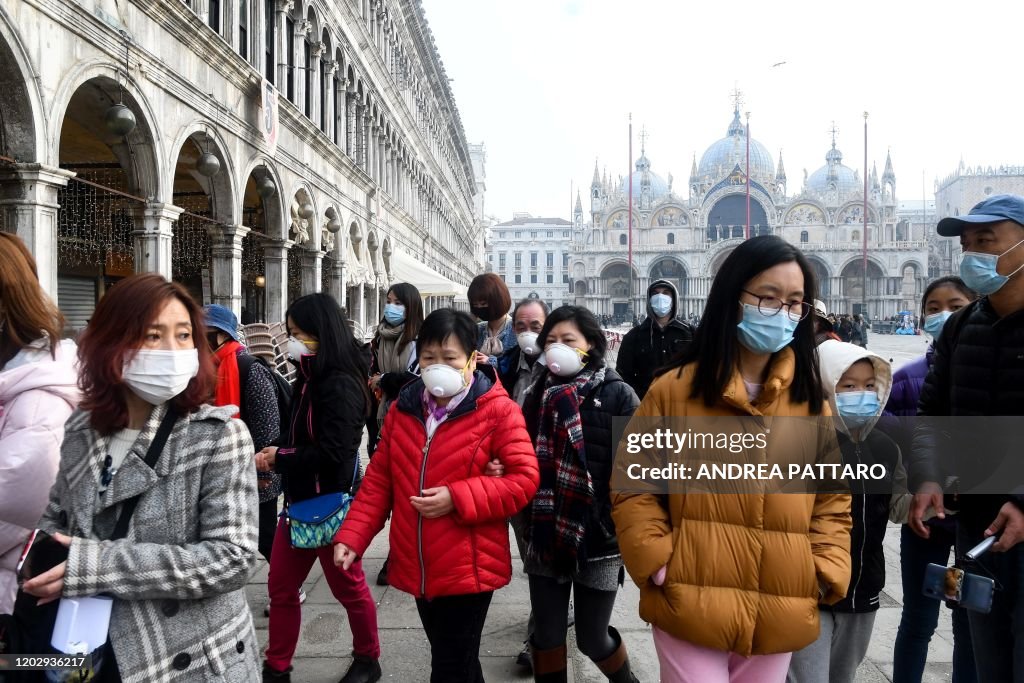 TOPSHOT-ITALY-CHINA-HEALTH-VIRUS