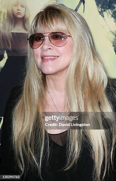 Recording artist Stevie Nicks attends a CD signing for "In Your Dreams" at Amoeba Music on August 3, 2011 in Hollywood, California.
