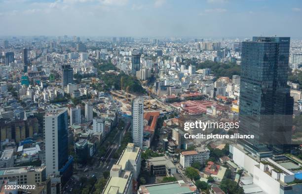 January 2020, Vietnam, Ho-Chi-Minh-Stadt: View over the city. Photo: Damian Gollnisch/dpa-Zentralbild/ZB