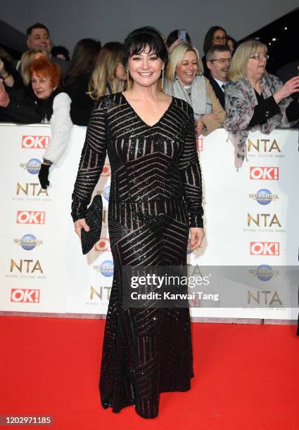 Natalie J Robb attends the National Television Awards 2020 at The O2 Arena on January 28, 2020 in London, England.