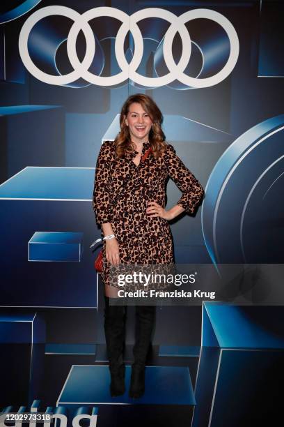 Luise Baehr at the Audi Berlinale Brunch during the 70th Berlinale International Film Festival at Audi Berlinale Lounge on February 23, 2020 in...