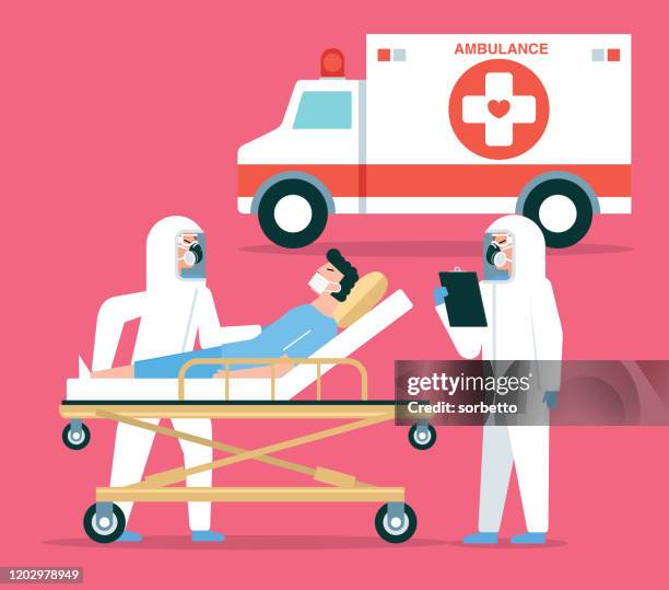 ilustrações, clipart, desenhos animados e ícones de serviços médicos de emergência - ambulance