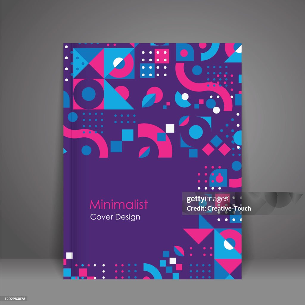 Minimalistisches Cover-Design