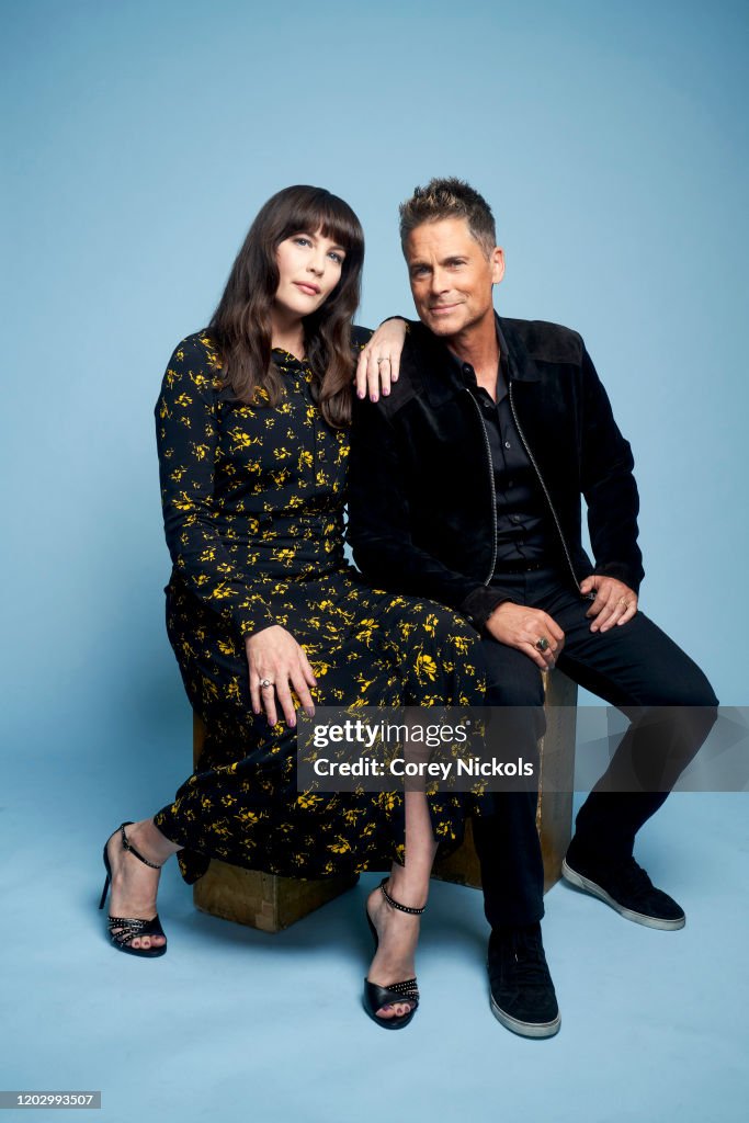 Liv Tyler & Rob Lowe, TV Guide magazine USA, January 2020.