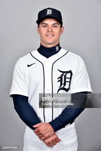 Alex Wilson of the Detroit Tigers poses during Photo Day on