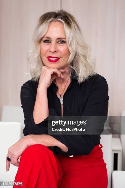Miriam Diaz Aroca attend the delivery of the Propolis Voice Awards in Madrid, Spain, on February 24, 2020.