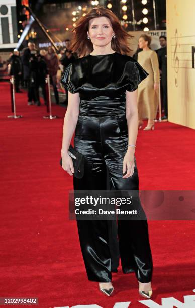 Sharon Horgan attends the UK Premiere of "Military Wives" at at The Cineworld Leicester Square on February 24, 2020 in London, England.