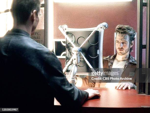 The movie "Minority Report", directed by Steven Spielberg. Based on the 1956 short story by Philip K. Dick. Seen here from left, Tom Cruise and...