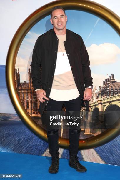 Kieran Hayler attends the "Sonic The Hedgehog" Gala Screening at Vue Westfield on January 30, 2020 in London, England.