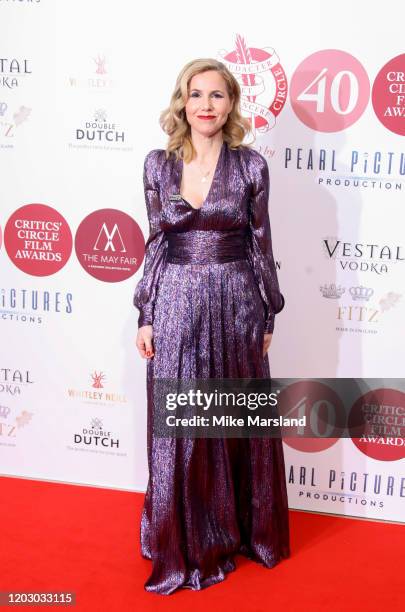 Sally Phillips attends the London Critics' Circle Film Awards 2020 at The May Fair Hotel on January 30, 2020 in London, England.