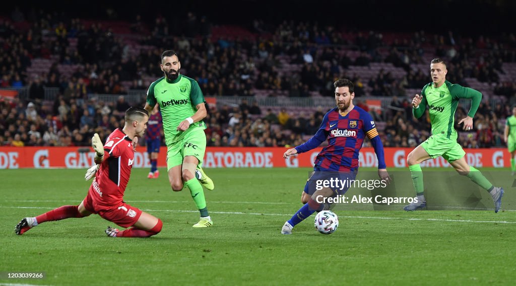 FC Barcelona v Leganes - Copa del Rey: Round of 16