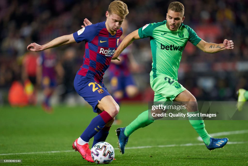 FC Barcelona v Leganes - Copa del Rey: Round of 16