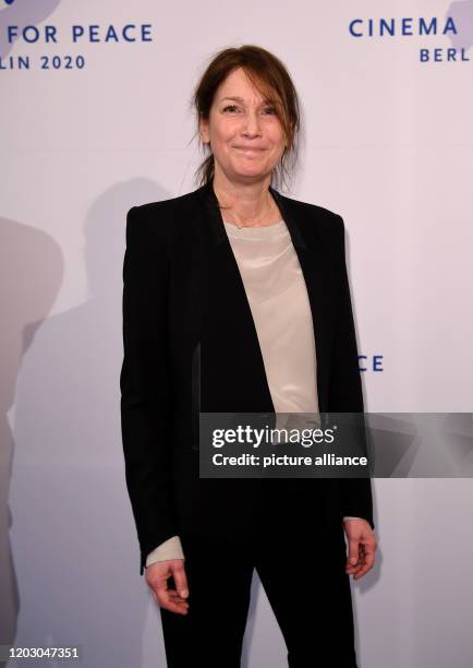 February 2020, Berlin: 70th Berlinale, Cinema for Peace Gala: Director Sherry Hormann. The International Film Festival takes place from 20.02. To...