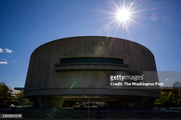 The Hirshhorn Museum is seen on Friday, October 18 in Washington, D.C.