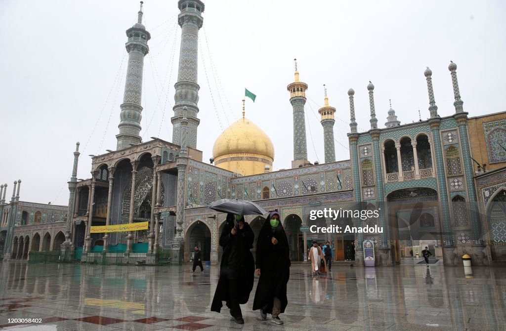 Coronavirus precautions in Iran's Qom