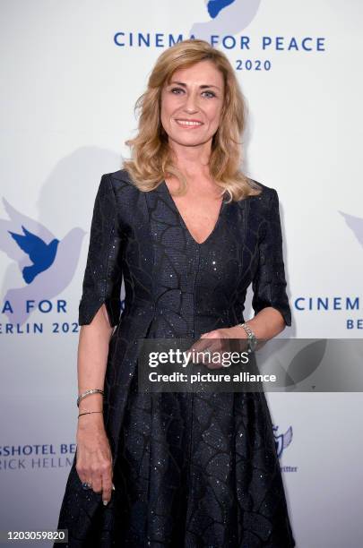February 2020, Berlin: 70th Berlinale, Cinema for Peace Gala: Dagmar Woehrl. The International Film Festival takes place from 20.02. To . Photo:...