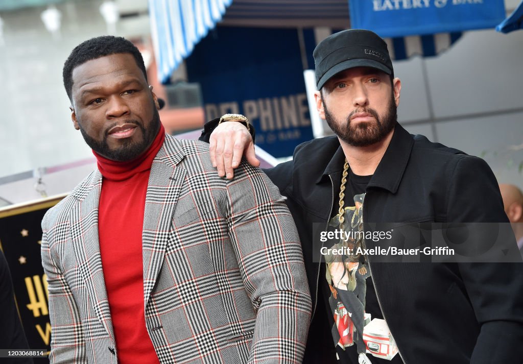 Curtis "50 Cent" Jackson Is Honored With A Star On The Hollywood Walk Of Fame