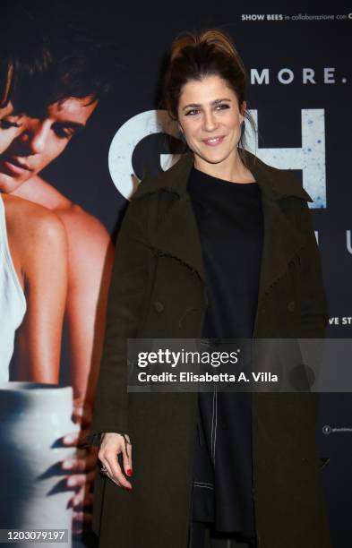 Francesca Valtorta attends the "Ghost - The Musical" Photocall at Teatro Sistina on January 30, 2020 in Rome, Italy.