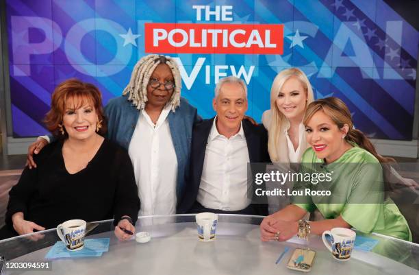 20Rahm Emanuel is the guest on Monday, February 24, 2020 on ABC's "The View." "The View" airs Monday-Friday, 11am-12pm, ET on ABC. VW20JOY BEHAR,...