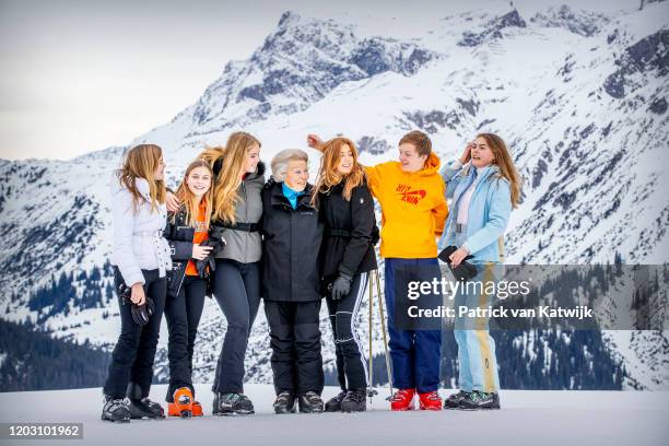 Princess Beatrix of The Netherlands, Princess Amalia of The Netherlands, Princess Alexia of The Netherlands, Princess Ariane of The Netherlands,...